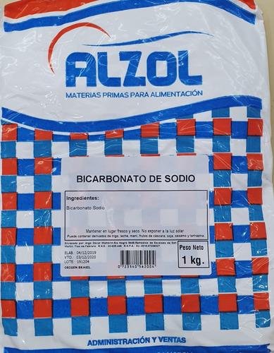 Bicarbonato De Sodio Apto Consumo 1kg Alzol Reposteria