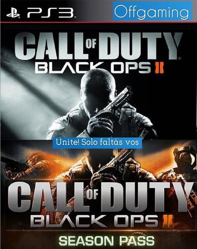 Call Of Duty Black Ops 2 Juego + Season Pass Ps3 Digital