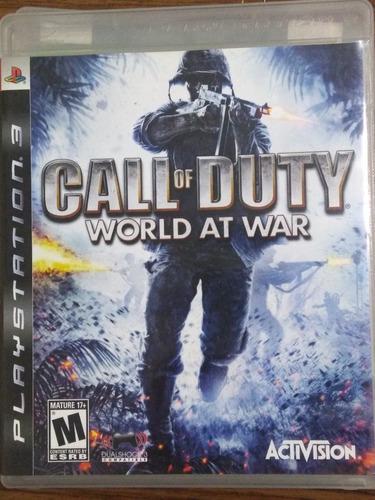 Call Of Duty World At War Juego Fisico Para Ps3 Edic Standar