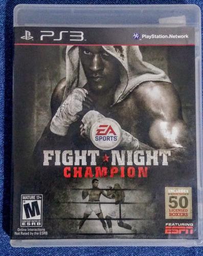 Fight Night Champion Juego Original Fisico Para Ps3