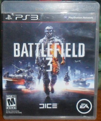 Juego Fisico Sony Playstation 3 Ps3 Completo Battlefield 3