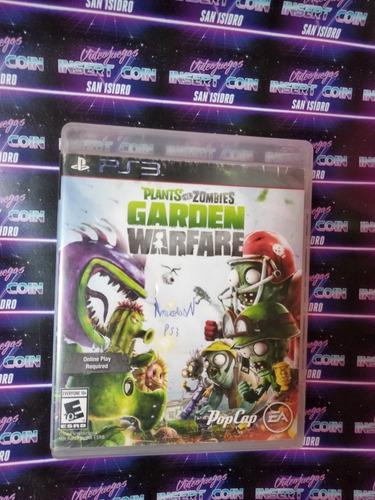 Plantas Vs Zombies Garden Warfare Ps3 Juego Play Station 3