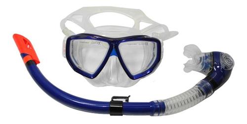 Set Snorkel + Lente Marfed Vidrio Templado