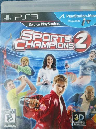 Sports Champions 2 Juego Original Fisico Para Ps3 En