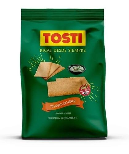 Tostadas Arroz Tosti 110gr Galletas Snack Picada Crackers