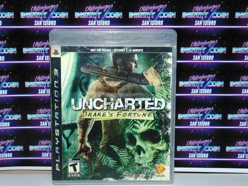 Uncharted Drakes Fortune Play Station 3 Ps3 Juego