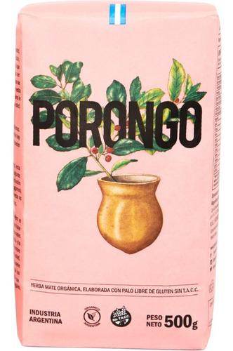 Yerba Mate Porongo 500g - Orgánica Certificada - Sin Tacc