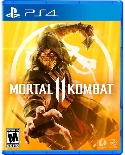 Combo Juego Playstation Mortal Kombat 11 + Pes 2018