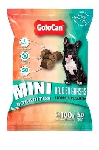 Golocan Mini Bocaditos 100 G Veterinaria Mr Dog