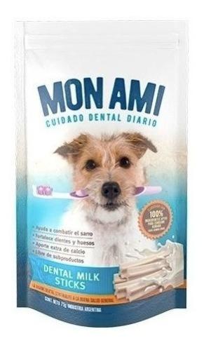 Golosina Snack Perros Mon Ami Dental Milk Polypterama Pets