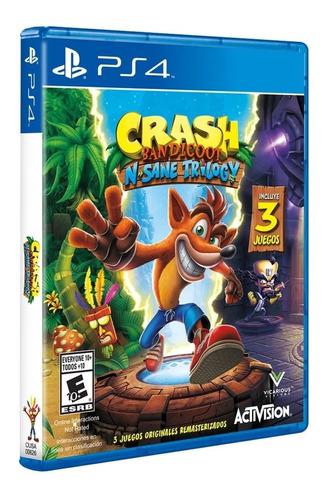 Juego Crash Bandicoot N. Sane Trilogy Ps4 / Makkax