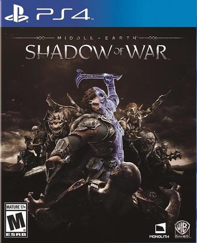 Juego Playstation 4 Middle Eart Shadow Of War Ps4