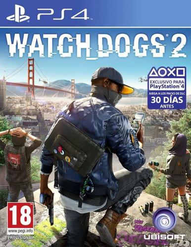 Juego Playstation 4 Watch Dog 2 Ps4