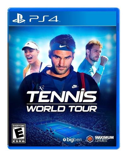 Juego Playstation Tennis World Tour Ps4
