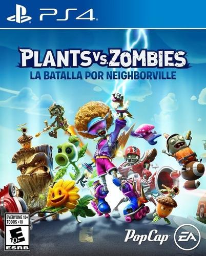 Juego Ps4 - Plants Vs. Zombies:la Batalla - Digital Primario