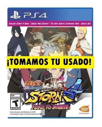 Naruto Ultimate Ninja 4 Road To Boruto 4 Ps4 Juego Sellado