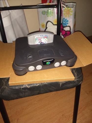 Nintendo 64 Completa Con Mario Kart Y Mario Party 2