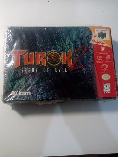 Turok 2: Seeds Of Evil Completo Nintendo 64