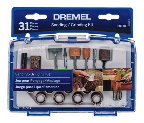 Accesorios Minitorno Dremel - Set De Lijar 31 Pzas - Fdn