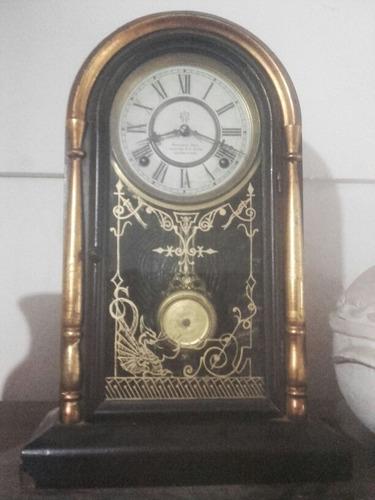 Antiguo Reloj Con Pendulo Año 1870.juan Shaw E Hijos.