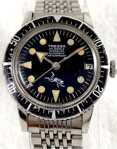 Reloj Antiguo Tressa Diver Automatico