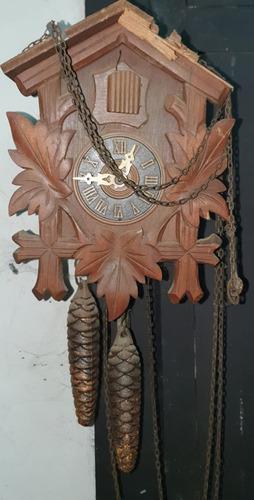 Reloj Cucu Antiguo Importado Original Para Reparar