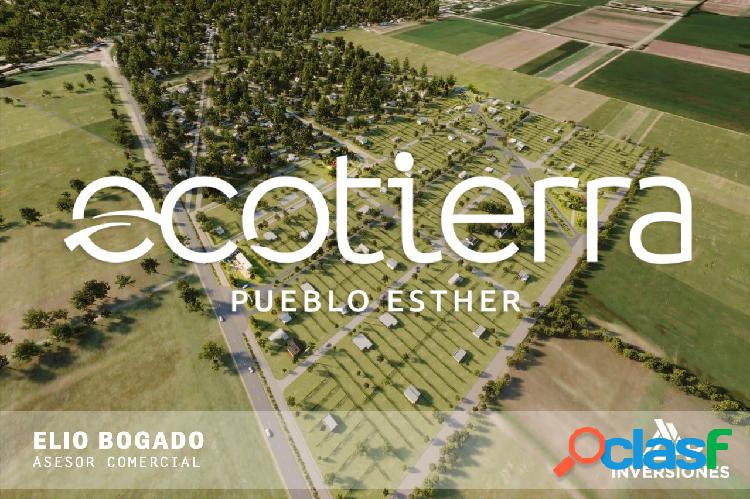 Barrio en Pueblo Esther - Ecotierra - terrenos financiados