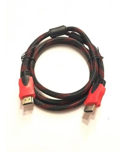 Cable Hdmi A Hdmi 1.5mts Mallado En Bolsa Ps3 Ps4 3d 4k