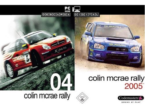 Colin Mcrae Rally 04 + 2005 (2 Juegos) Pc Digital Entrega Ya
