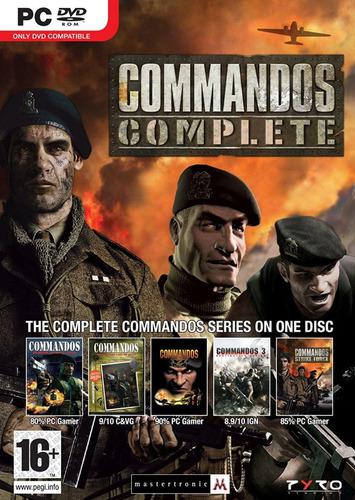 Commandos Saga - Los 4 Juegos - Pc Español