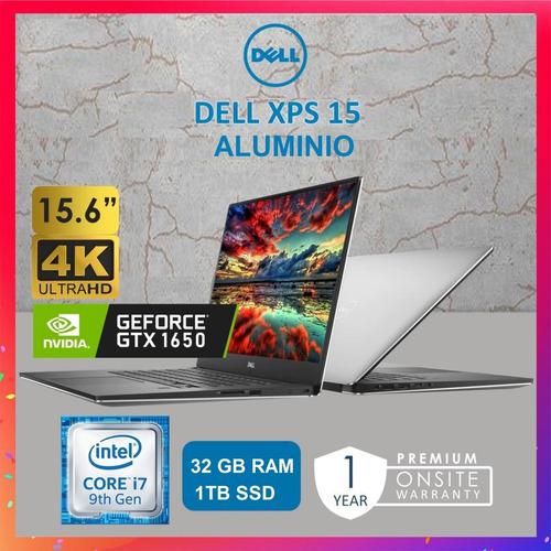 Dell Xps 15 I7-9750h+32gb+1tb Ssd+gtx1650 4gb,15 Touch 4k