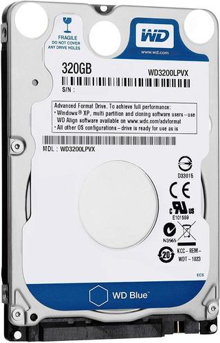 Discos Rigidos 320 Gb Slim (7mm De Espesor) Para Netbook
