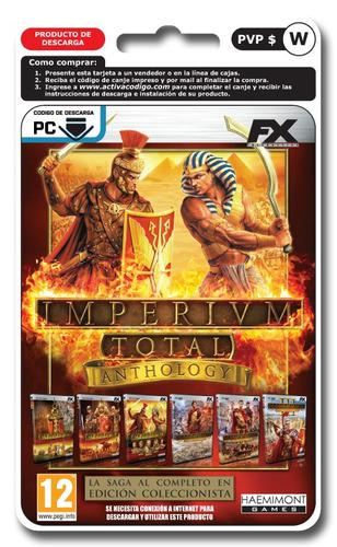 Imperium Total Anthology Juego Pc Original Digital Fx