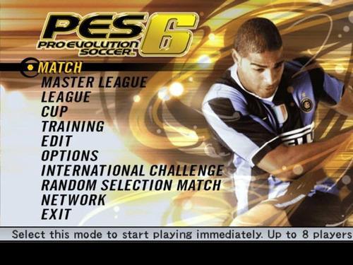 Juego Pro Evolution Soccer 6 Para Pc