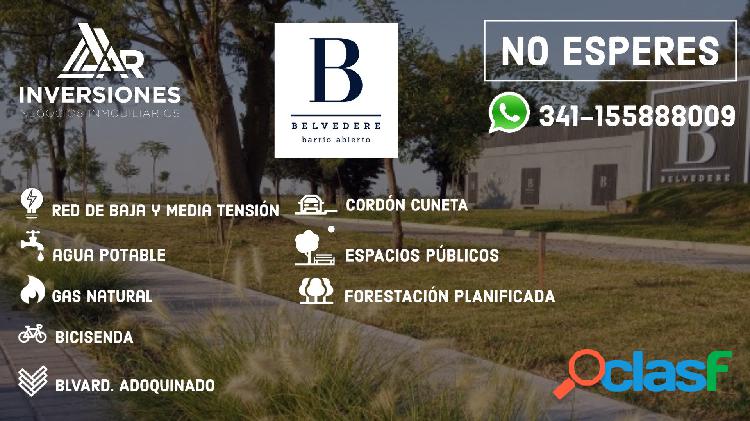 LOTE N° 102 SOBRE BOULEVARD EN BELVEDERE - CAPITÁN