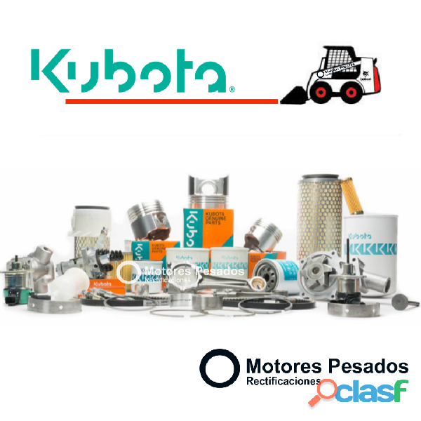 Repuestos para motores Kubota de BobCat