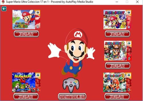 Super Mario Bros Coleccion 17 Juegos Pc Entrega Inmediata