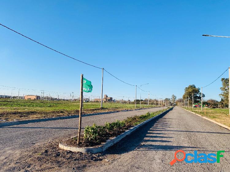 Terreno con posesion inmediata en Alvear barrio Ecopueblo -