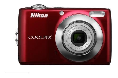 Camara Digital Nikon Coolpix L22. Roja.