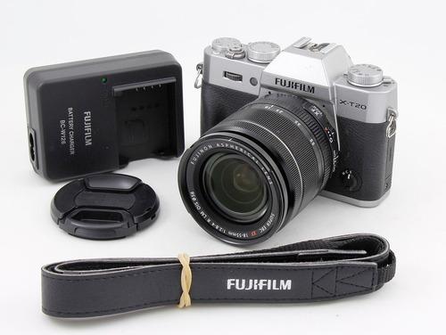 Camara Fujifilm X-t20 C18-55