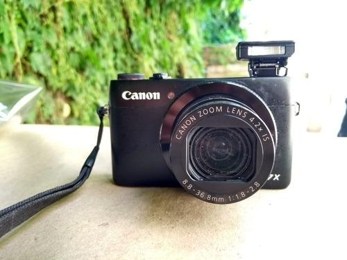 Canon G7x + Cargador + Memoria 16 Gb + Estuche