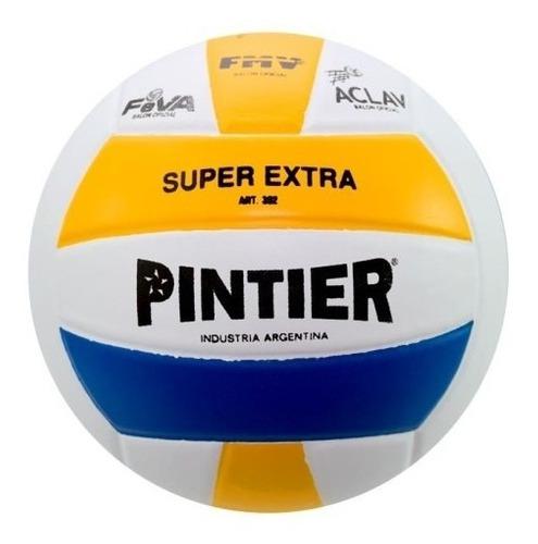 Pelota Voley Pintier 302 Tricolor Super Extra Volley Oficial