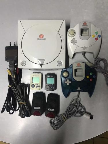 Sega Dreamcast Completa En Caja Con Juegos