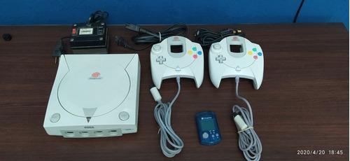 Sega Dreamcast + Vmu + 2 Controles + Juegos
