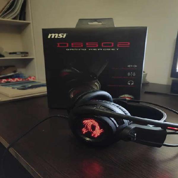 AURICULARES GAMING MSI DS502 USB 7.1