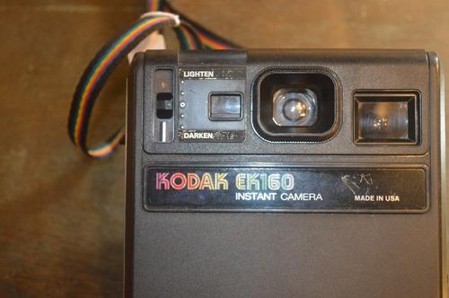 Antigua Máquina De Fotos Polaroid Kodak Ek 160