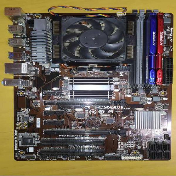 COMBO GAMER: Amd Fx 8350 + Motherboard Ga-970a + 8GB Ram