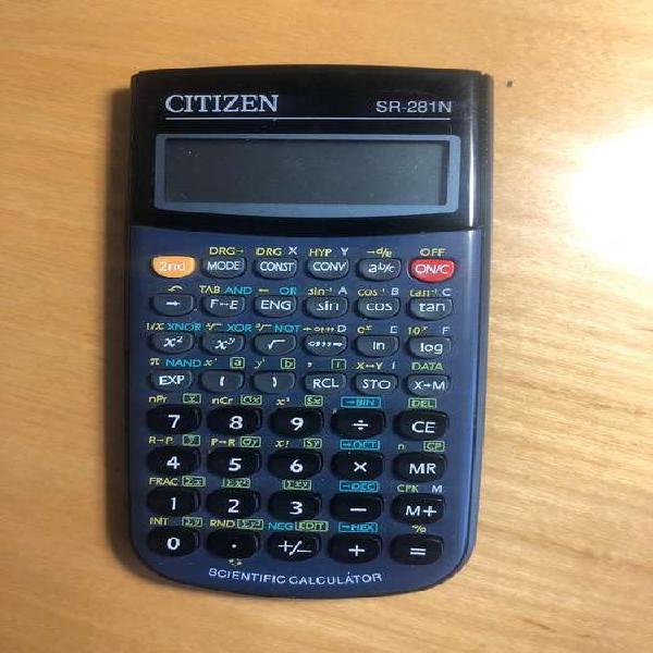 Calculadora cientifica Citizen SR-281N