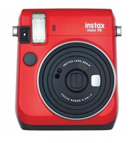 Camara Instantanea Fujifilm Instax Mini 70 Rojo Entrega