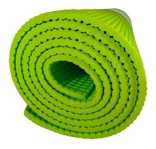 Colchoneta Yoga Mat 4mm 170x60cm Enrrollable Importada India